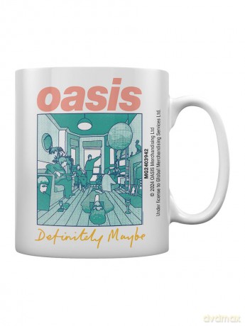 Oasis: Oasis (Definitely Maybe) White Pod Mug