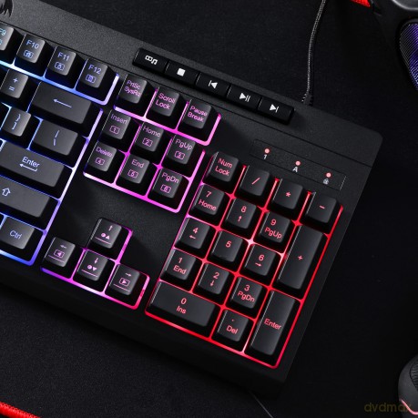 Redragon: Redragon K512 Shiva Rgb Backlit Membrane Gaming Keyboard