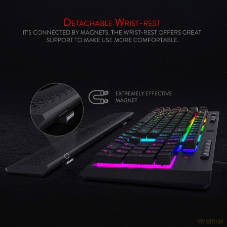 Redragon: Redragon K512 Shiva Rgb Backlit Membrane Gaming Keyboard
