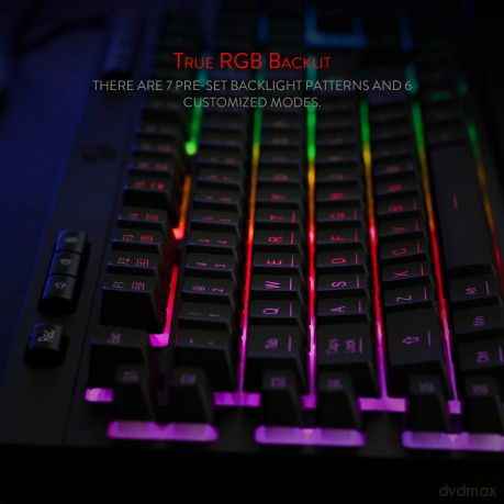 Redragon: Redragon K512 Shiva Rgb Backlit Membrane Gaming Keyboard
