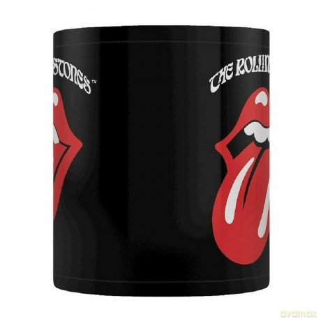 Rolling Stones: Rolling Stones Retro Tongue Black Pod Mug