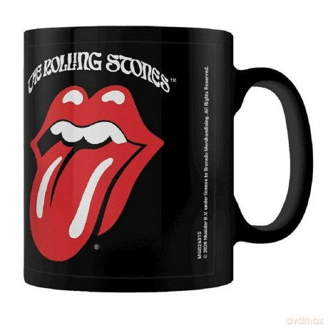 Rolling Stones: Rolling Stones Retro Tongue Black Pod Mug