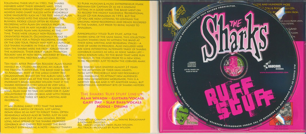 Sharks: Ruff Stuff [CD]