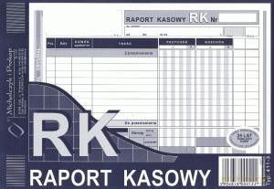 Raport kasowy A5