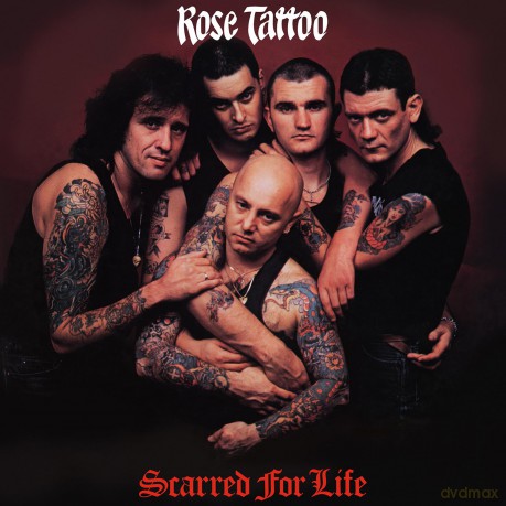 Rose Tattoo: Scarred For Life (Limited) (Red/White Swirl) [Winyl]