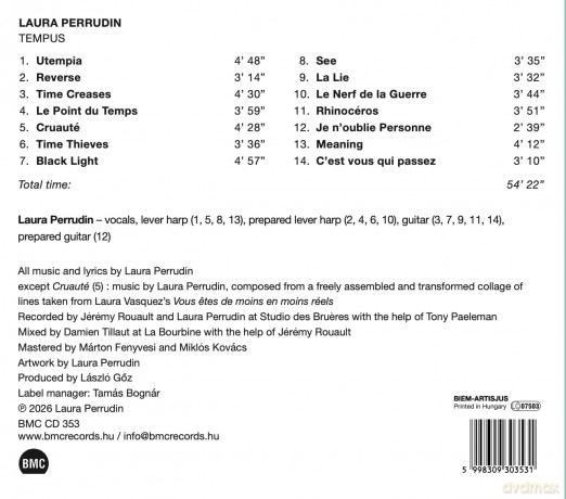 Laura Perrudin: Tempus [CD]