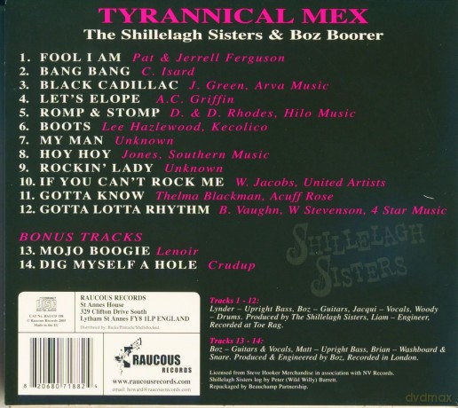 Shillelagh Sisters: Tyrannical Mex [CD]
