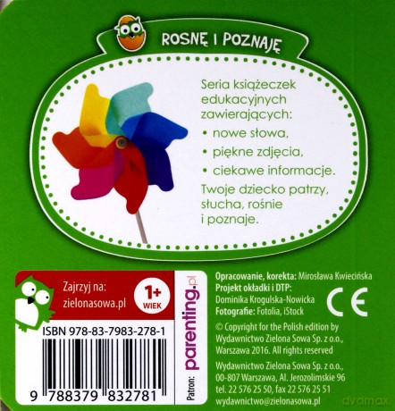 Rosnę i poznaję. Na spacerze [KSIĄŻKA]