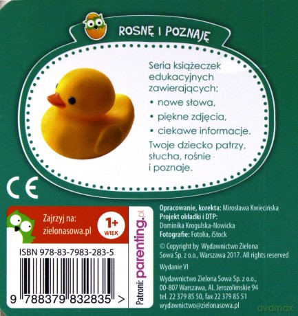 Rosnę i poznaję. W łazience [KSIĄŻKA]