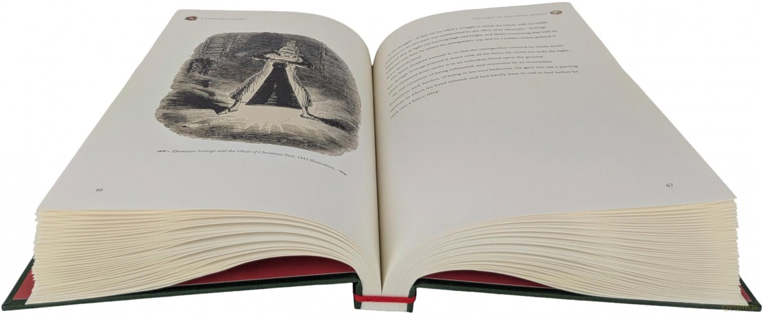 A Christmas Carol Illustrated: The Classic Festive Ghost Story (Chinese Bound Illustrated) - Charles Dickens [KSIĄŻKA]
