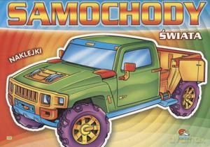 Samochody świata. Kolorowanka [KSIĄŻKA]