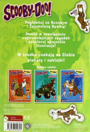 Scooby-Doo. Zagadki, rebusy, kolorowanki część 4 [KSIĄŻKA]