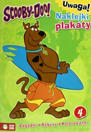 Scooby-Doo. Zagadki, rebusy, kolorowanki część 4 [KSIĄŻKA]