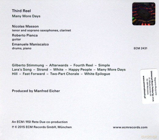 Third Reel: Many More Days [CD]