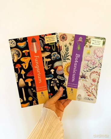 Botanicum A5 Notebook: A luxury gold-foiled Welcome to the Museum journal