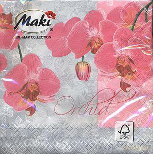 Serwetki 33 x 33 cm SLOG 010001 Orchidea