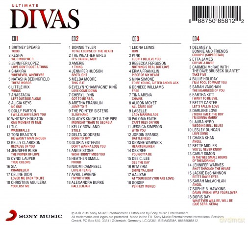 Ultimate... Divas [4CD]