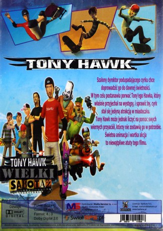 Tony Hawk. Wielki Sabotaż [DVD]