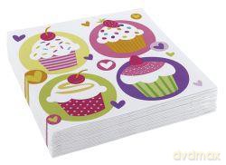Serwetki Cupcakes