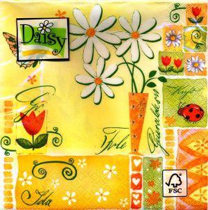 Serwetki Daisy 33 x 33 cm SDOG 002701
