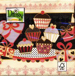 Serwetki Daisy 33 x 33 cm SDOG 009001
