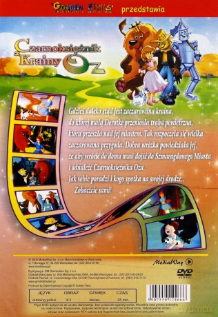 Czarnoksiężnik z krainy Oz [DVD]