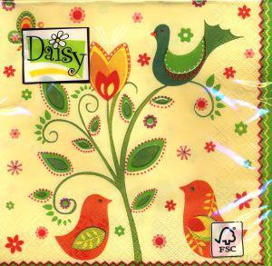 Serwetki Daisy 33 x 33 cm SDWI 002101