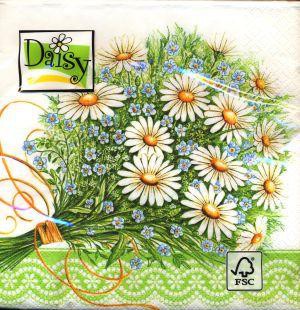 Serwetki Daisy 33 x 33 cm SDWI 002901