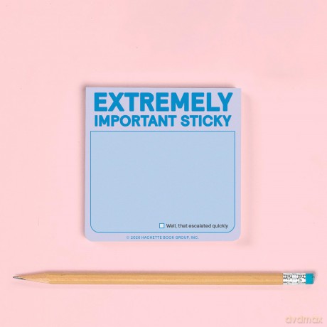 Extremely Important Sticky Note (Knock Knock Sticky Notes)