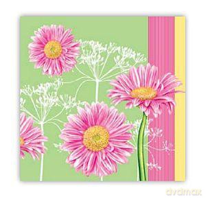 Serwetki Daisy 33x33 cm SDOG 001502 Gerbery