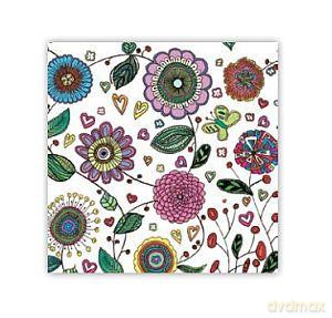 Serwetki Daisy 33x33 cm SDOG 008601 Kwiaty