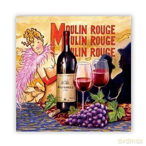 Serwetki Maki 33x33 cm SLOG 020501 Wino