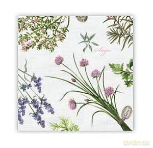 Serwetki Maki 33x33 cm SLOG 026301 Lawenda