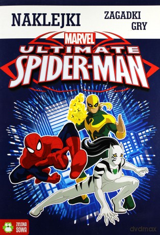 Spider-Man. Naklejki, zabawy, gry [KSIĄŻKA]