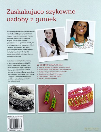 Stylowe Loom Bands Biżuteria z gumek - Colleen Dorsey [KSIĄŻKA]