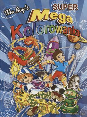 Super Mega kolorowanka [KSIĄŻKA]