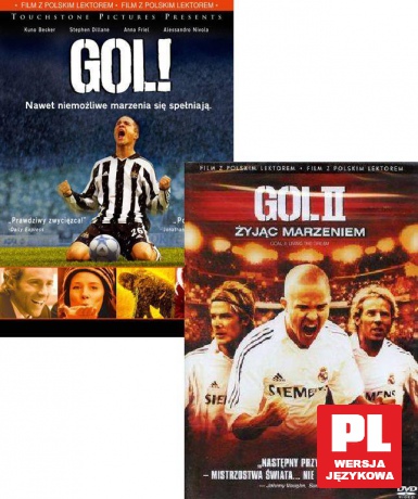 Gol ! / Gol 2 Pakiet [2DVD]