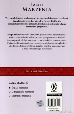 Śmiałe marzenia - Nora Roberts [KSIĄŻKA]