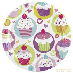 Talerzyki małe Cupcakes