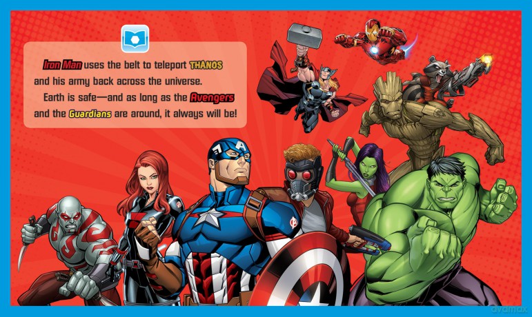 Marvel Super Heroes Spider-man, Avengers, Guardians, and More! - Me Reader Electronic Reader with 8 Book Library - PI Kids - Brian Houlihan