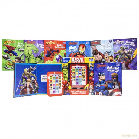 Marvel Super Heroes Spider-man, Avengers, Guardians, and More! - Me Reader Electronic Reader with 8 Book Library - PI Kids - Brian Houlihan