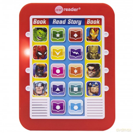 Marvel Super Heroes Spider-man, Avengers, Guardians, and More! - Me Reader Electronic Reader with 8 Book Library - PI Kids - Brian Houlihan