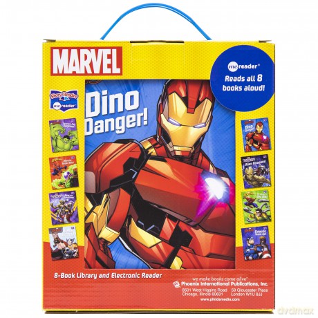 Marvel Super Heroes Spider-man, Avengers, Guardians, and More! - Me Reader Electronic Reader with 8 Book Library - PI Kids - Brian Houlihan