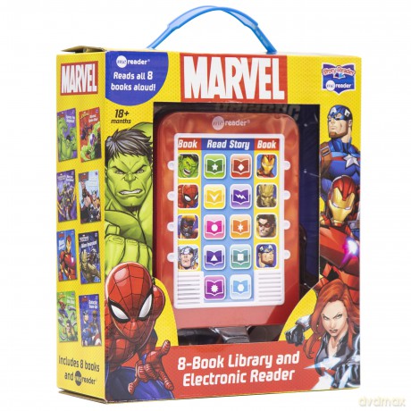 Marvel Super Heroes Spider-man, Avengers, Guardians, and More! - Me Reader Electronic Reader with 8 Book Library - PI Kids - Brian Houlihan
