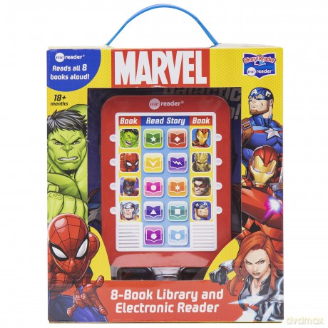 Marvel Super Heroes Spider-man, Avengers, Guardians, and More! - Me Reader Electronic Reader with 8 Book Library - PI Kids - Brian Houlihan
