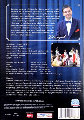 Bogusław Kaczyński Przedstawia: Operetki 03: Student żebrak [DVD]