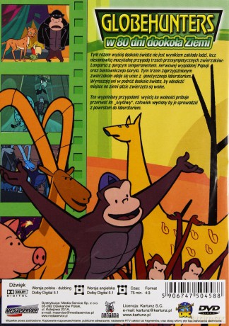 W 80 dni dookoła Ziemi. Globehunters [DVD]