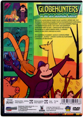 W 80 dni dookoła Ziemi. Globehunters [DVD]