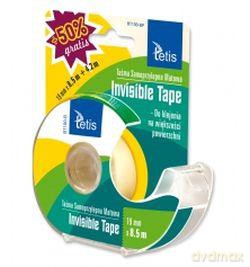 Taśma samoprzylepna matowa Invisible z podajnikiem BT100-BP