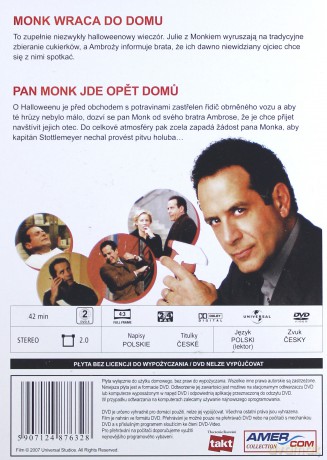 Monk 45: Monk wraca do domu (0) [DVD]